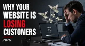 website losing customers